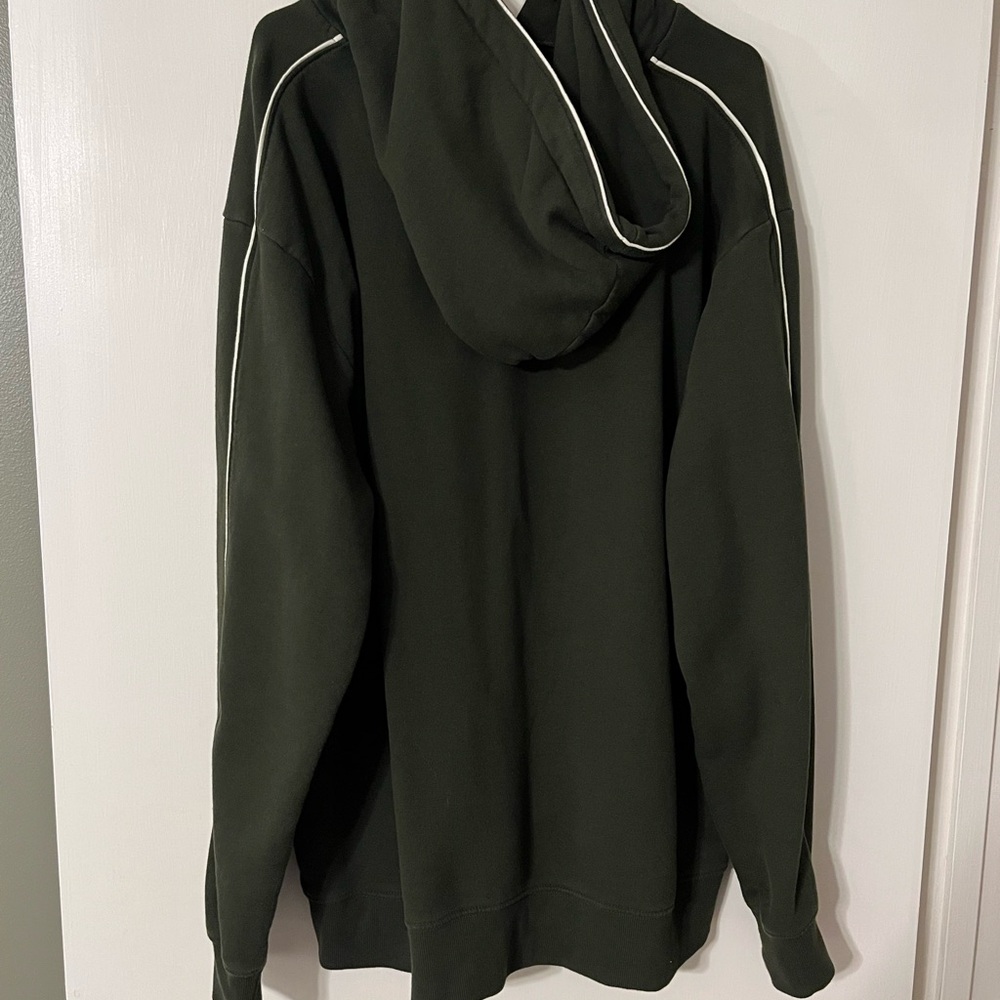 Cotopaxi Dark Green Hoodie with Gray Print - Picture 3 of 4
